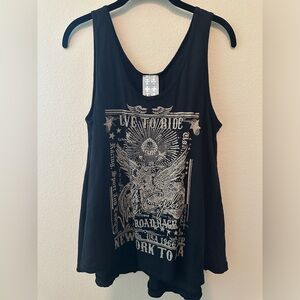 Biker inspired tank top 🏍️